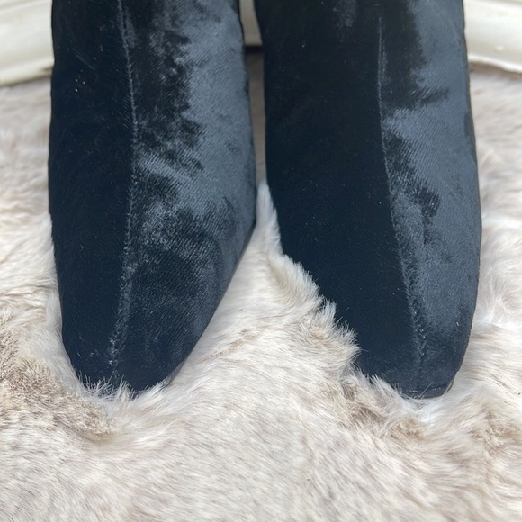 Colin Stuart for Victoria Secret•Black Suede•Midi Boots - Picture 6 of 9